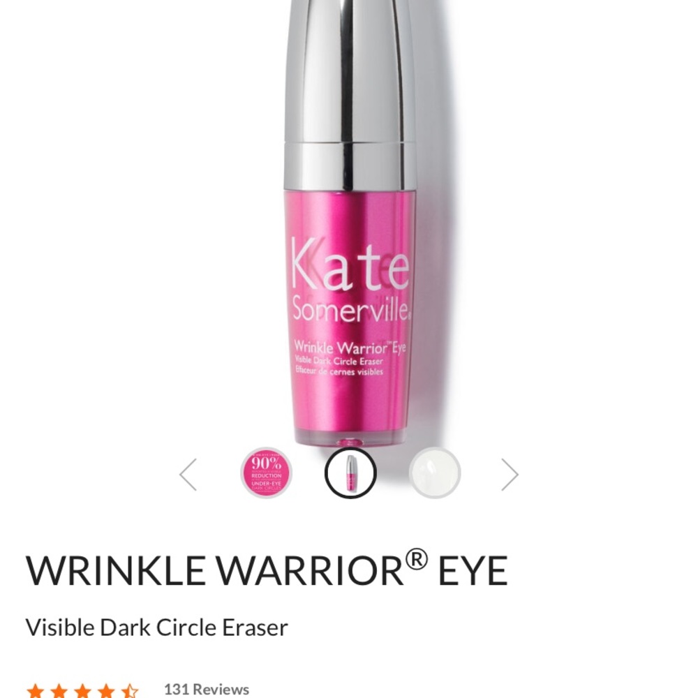 Kate Somerville wrinkle warrior Eye gel